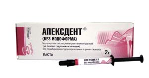 Апексдент без йодоформа