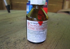 бура в глицерине