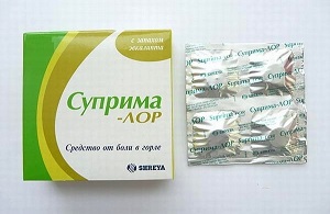 Таблетки со вкусом эвкалипта